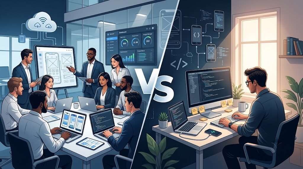 Mobile App Development Company vs. Freelancer