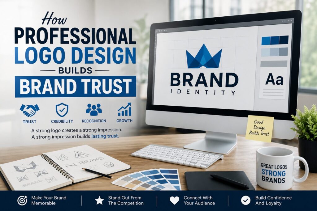 Professional Logo Design Builds Brand Trust